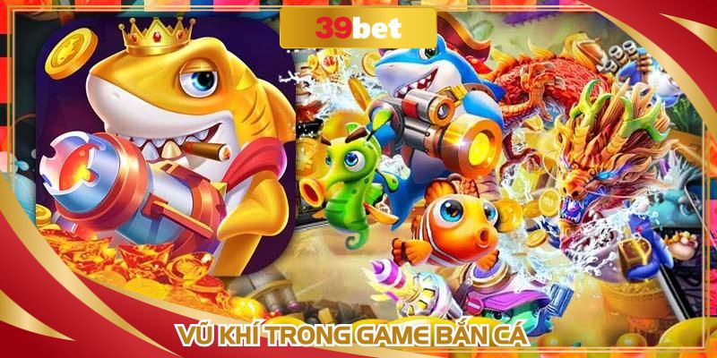 Các loại vũ khí thường gặp trong trò chơi