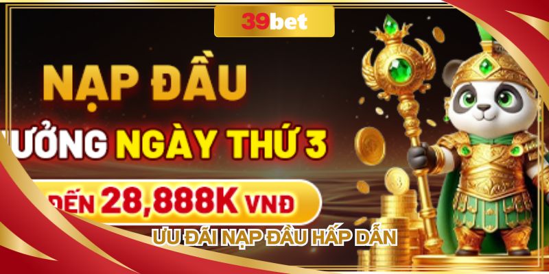 Nhà cái tung chương trình ưu đãi nạp đầu hấp dẫn